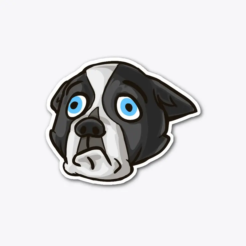 SkyminDog Emote Sticker