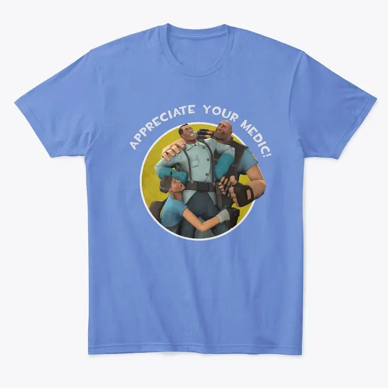 Medic Appreciation Shirt BLU