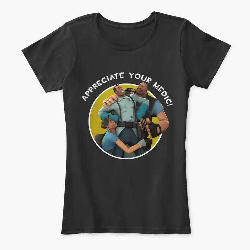 Medic Appreciation Shirt BLU